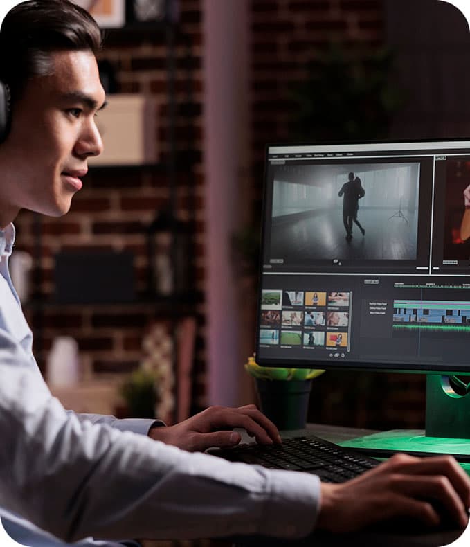 Robot writing on a laptop, symbolizing AI in content creation