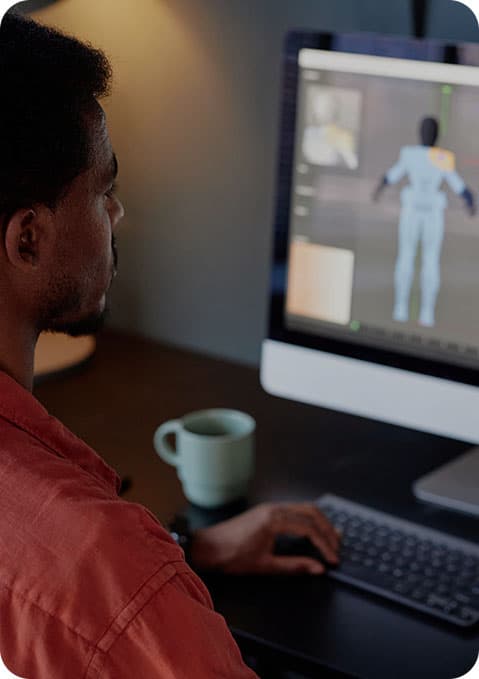 3D animation and design creation process